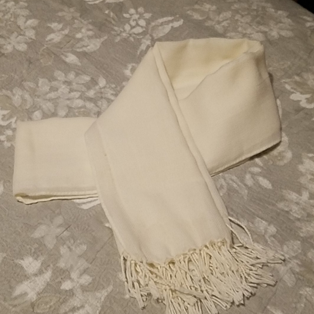 Scarf Winter white